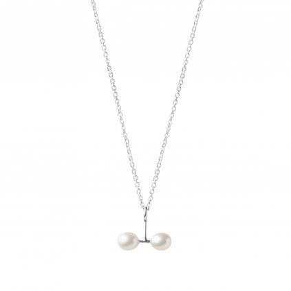 Náhrdelník Double pearl A