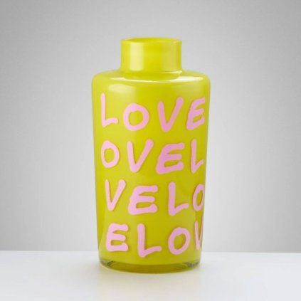 13628 2 unnamed bucket vase pink love yellow
