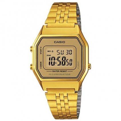 Hodinky Casio vintage small gold