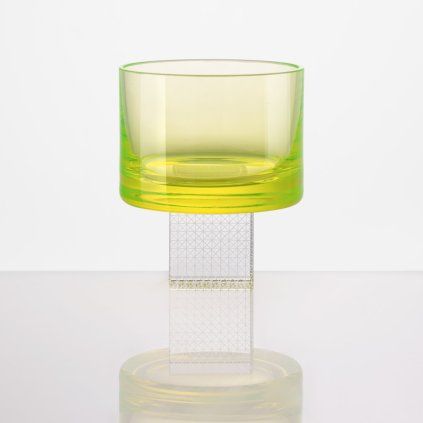 Cube whisky glass uran