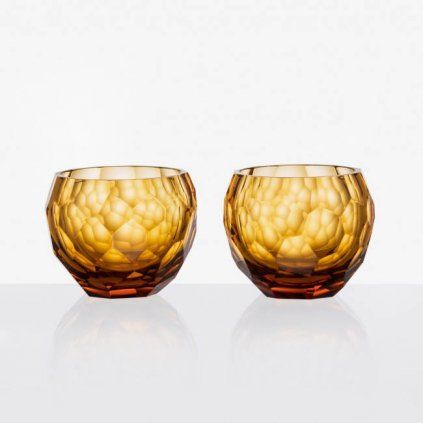 Op Art Candle Holder set small