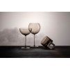 Cube whisky glass smoke