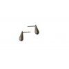 Náušnice Kapky black Eva Růžičková