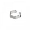 ear cuff hexagon silver