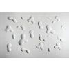 Drops 3D Wallpaper White