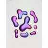 Drops 3D Wallpaper violet