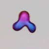 Drops 3D Wallpaper violet