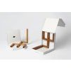 Three one candlestick wooden Mejd studio 11