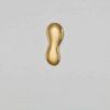 Drops 3D Wallpaper Gold